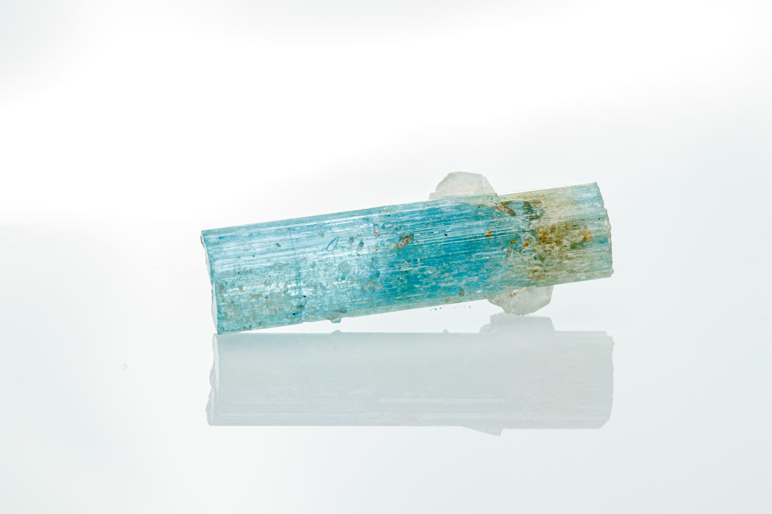 Aquamarine — rough crystal