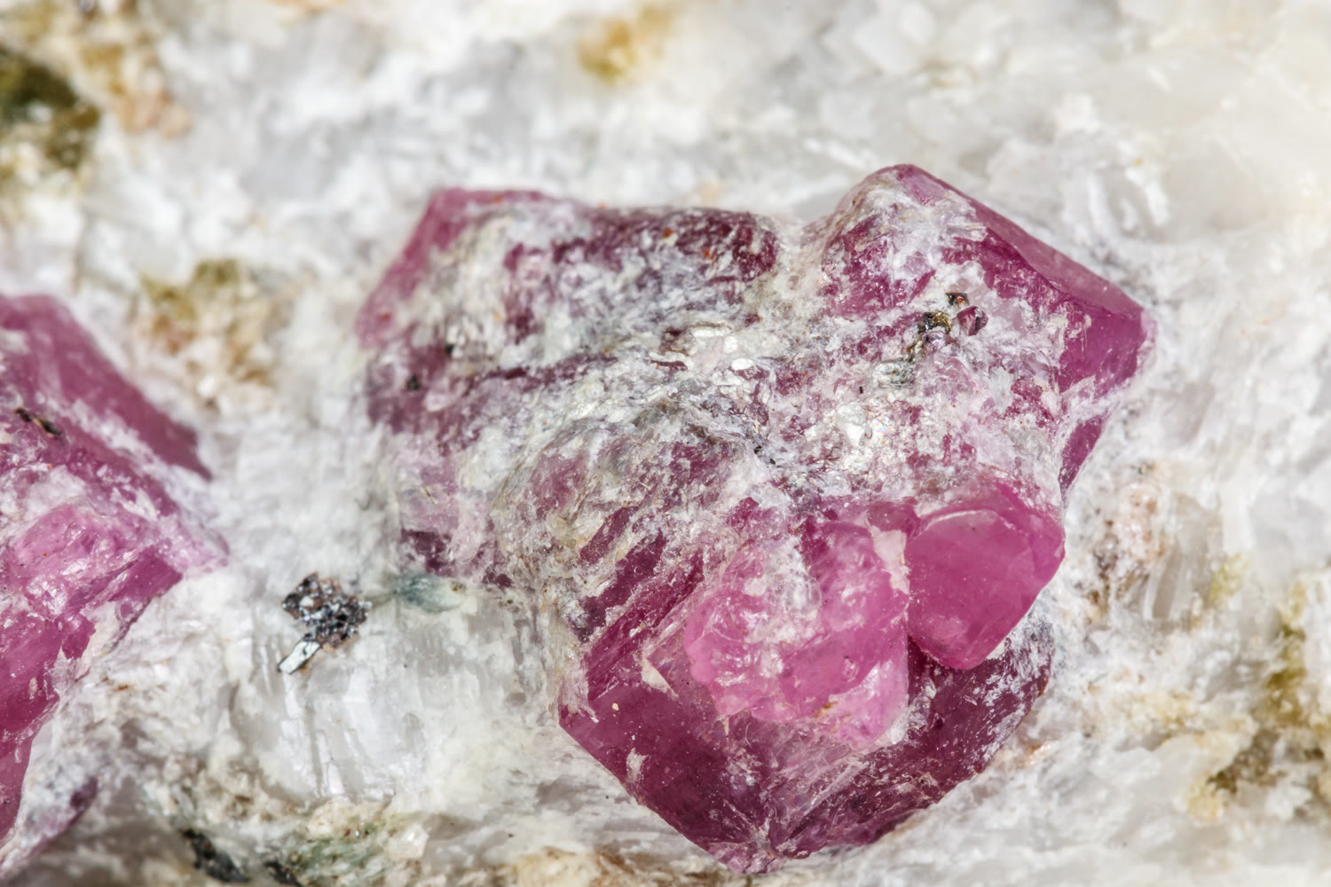 Ruby — rough crystal